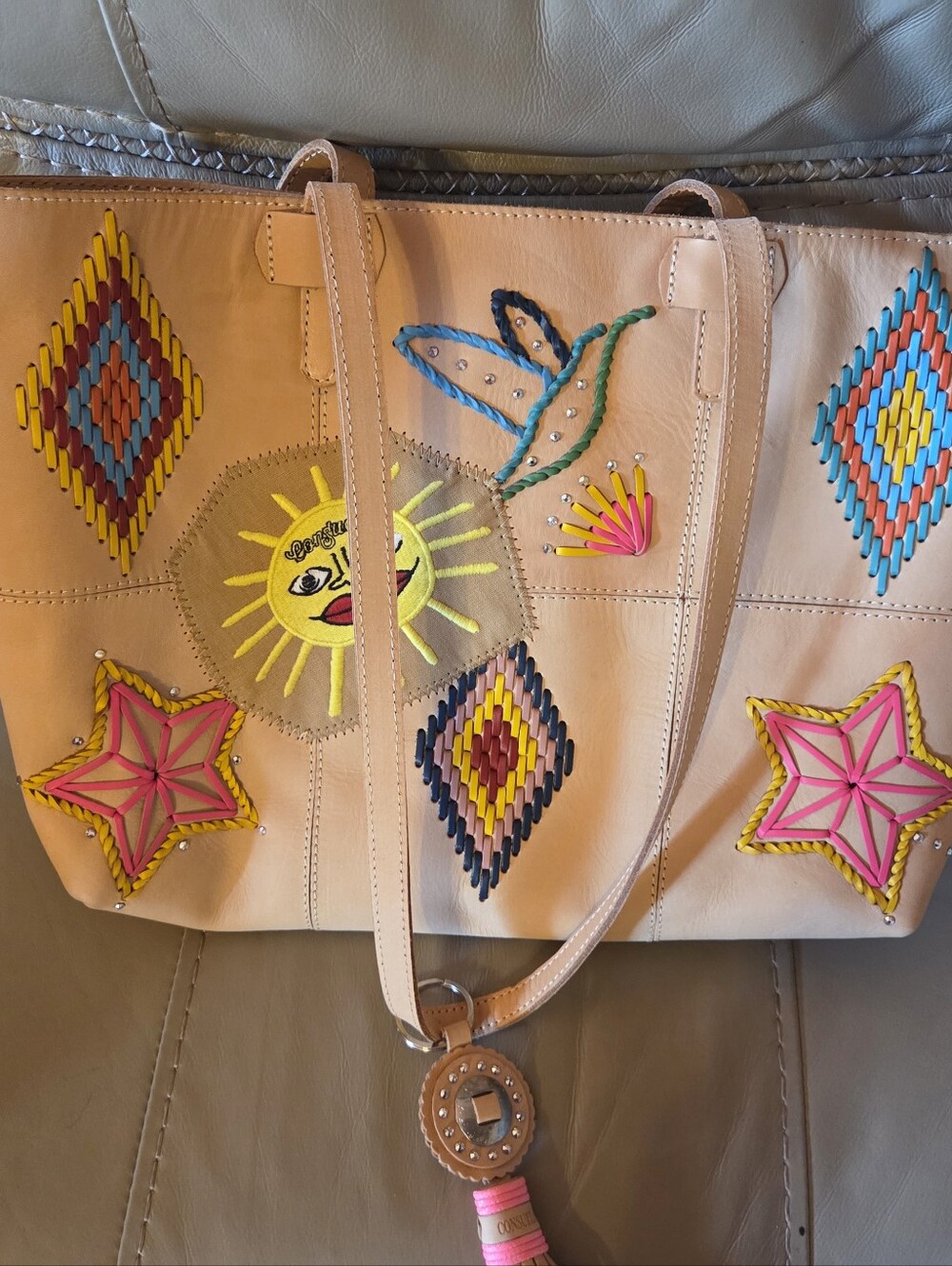 Consuela Leather Tote
